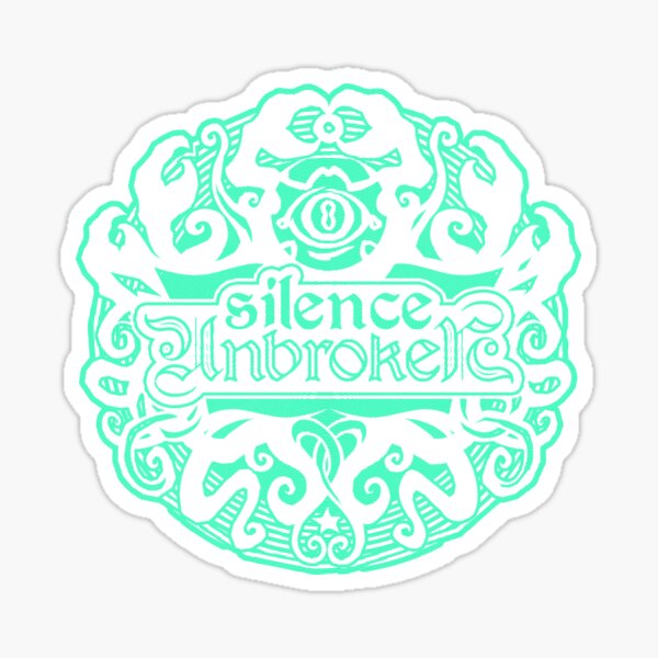 Silence Unbroken /emblem_verdant Sticker