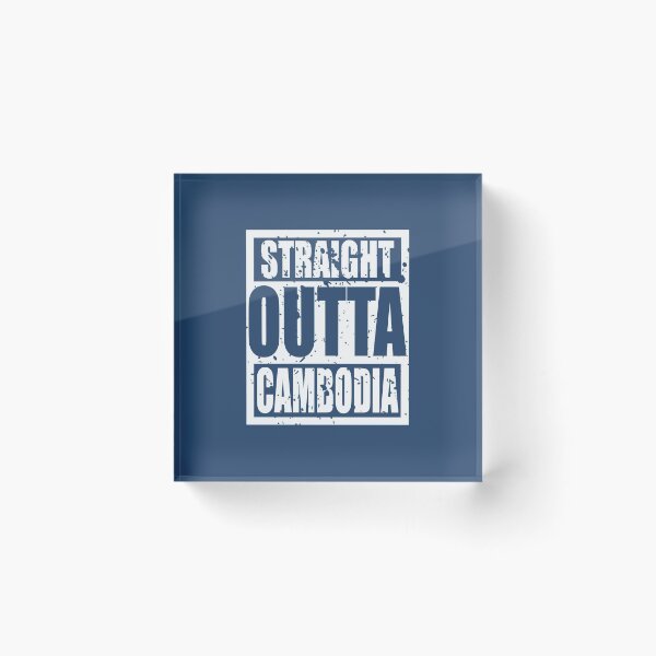 Item preview, Straight Outta Cambodia TShirt designed and sold by Oles Bielienkyi.