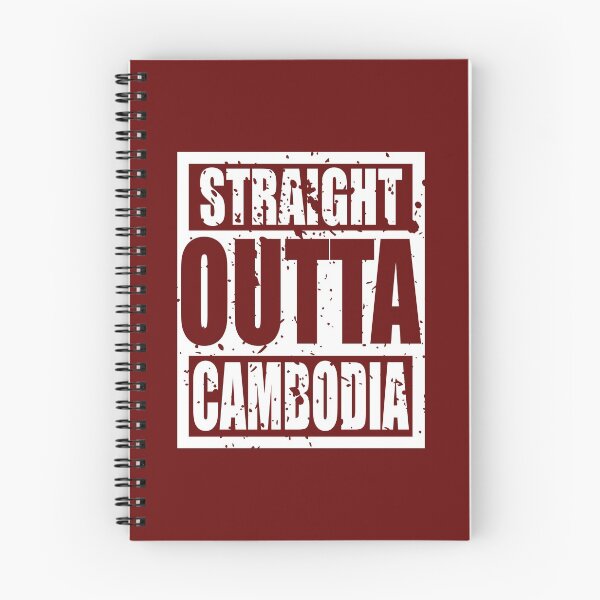 Item preview, Straight Outta Cambodia TShirt designed and sold by Oles Bielienkyi.