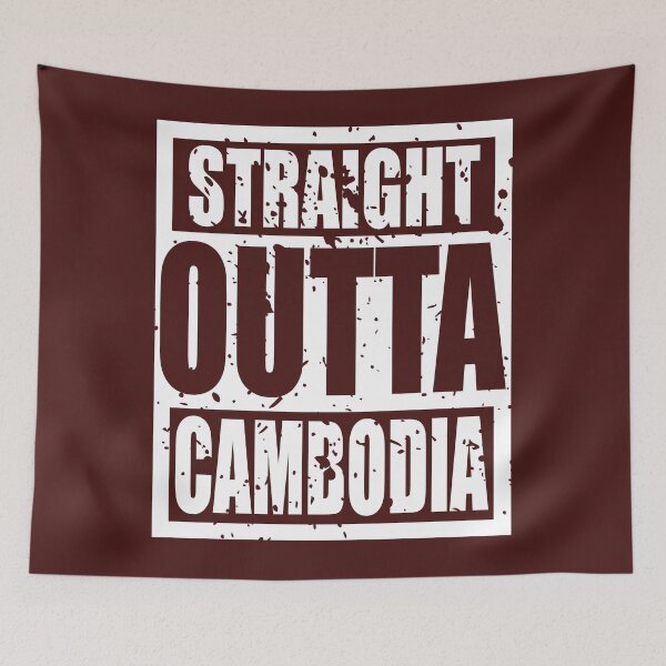 Item preview, Straight Outta Cambodia TShirt designed and sold by Oles Bielienkyi.
