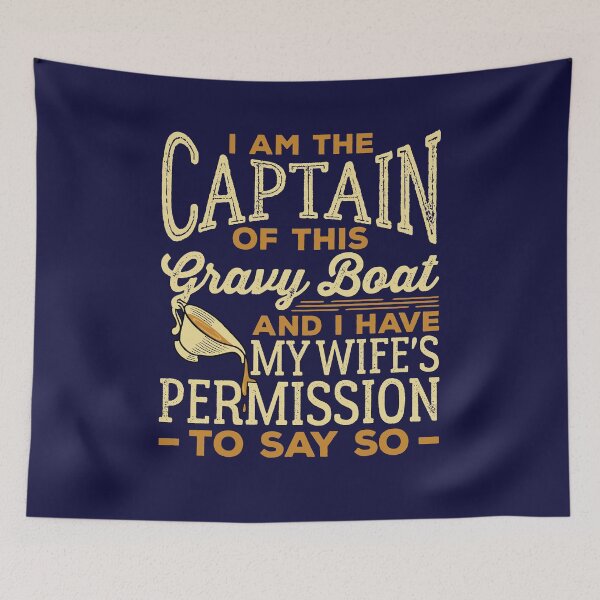 Item preview, Gravy Boat Captain Funny Parody designed and sold by jaygo.