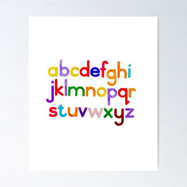 TVOKIDS Uppercase Alphabet 3D Printed Letters Custom Name Preschool  Learning Toy