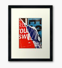 Pulp Fiction Framed Print