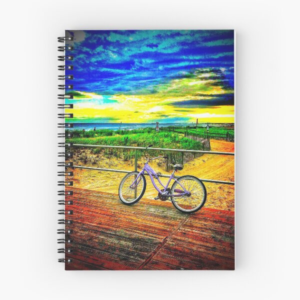 Item preview, Bike on the Boardwalk designed and sold by brunoanjoloart.