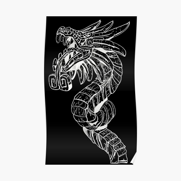 Quetzalcoatl Dragon Poster