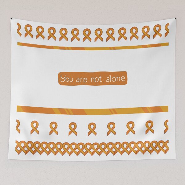 Item preview, You are not alone - Multiple Sclerosis support and awareness designed and sold by crdraper.