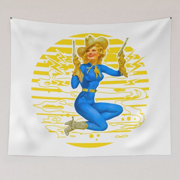 Item preview, Cowgirl Pinup artwork designed and sold by emphatic.