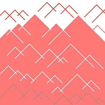Artwork thumbnail, ABSTRACT MOUNTAINS by OneLook