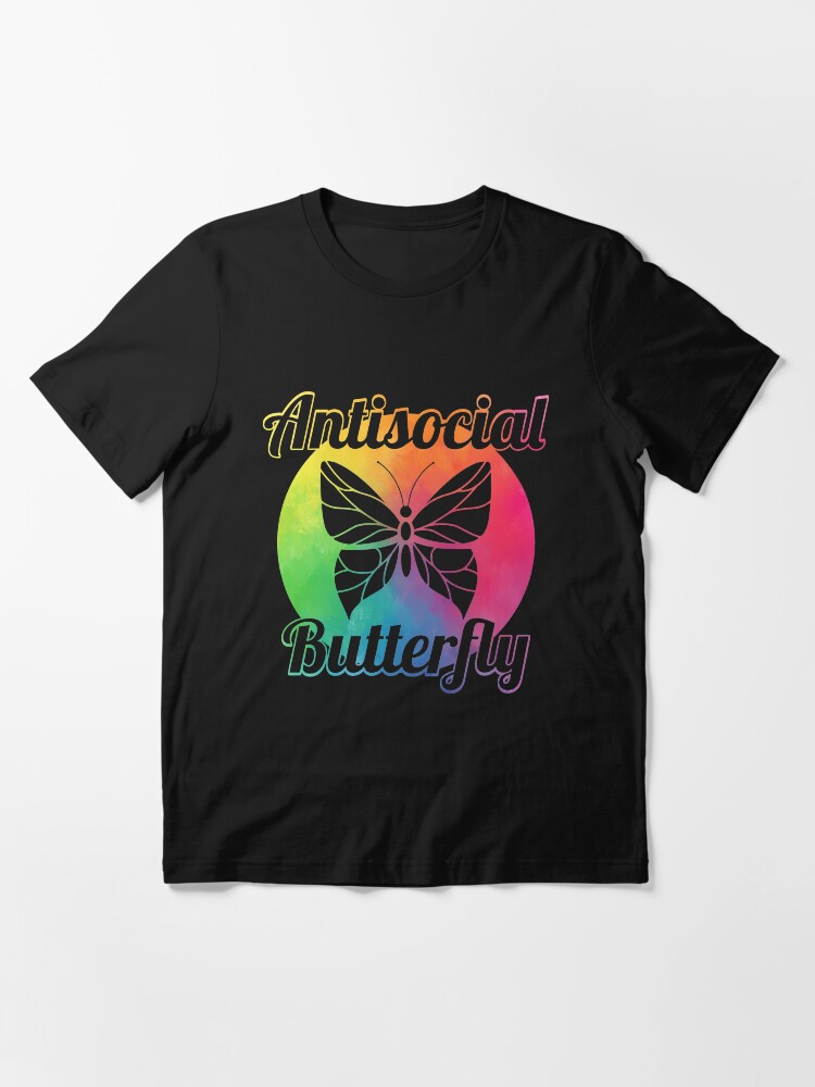 Alternative Ansicht von Antisocial Butterfly - Introverts Quotes Gift Essential T-Shirt