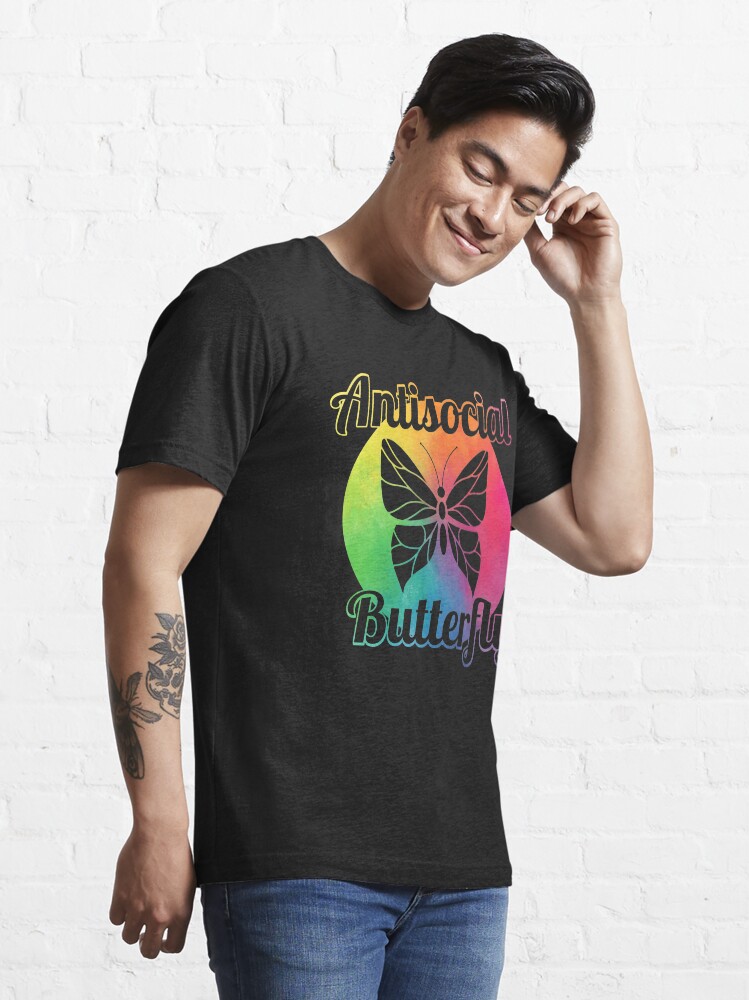 Alternative Ansicht von Antisocial Butterfly - Introverts Quotes Gift Essential T-Shirt
