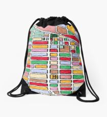 Salvation Mountain, California Drawstring Bag