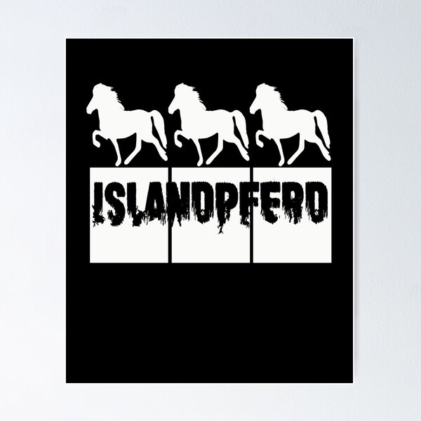 Artikelvorschau, Icelandic Horse: Island Pferd Tölt Pony Merch entworfen und verkauft von iLambdaChi.