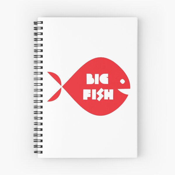 Item preview, Big Fish Graphic Design Bold Minimalist Fish Illustration designed and sold by RetroChill.