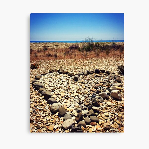Heart of Stone Canvas Print