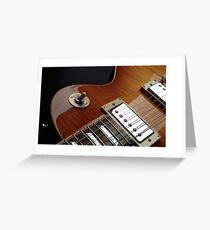 Guitar Icon : '59 Flametop Les Paul Greeting Card