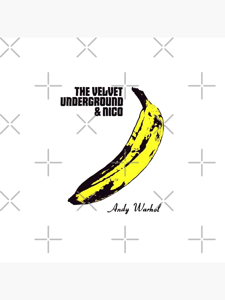 Discover Andy Warhol's Velvet Underground famous banana design Bag