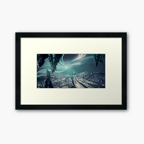 Von anderer Herkunft Framed Art Print