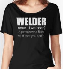 Funny Welder Definition T Shirt Women's Relaxed Fit T-Shirt