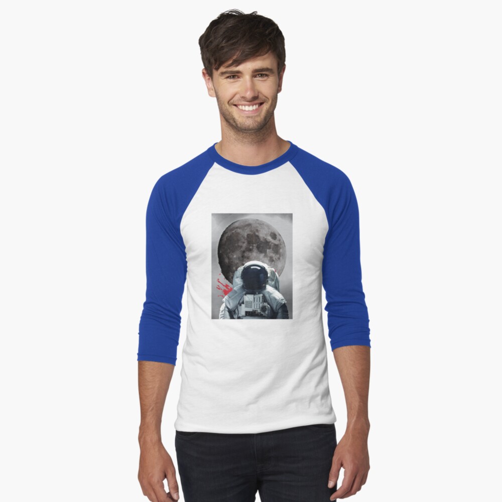 Item preview, Baseball ¾ Sleeve T-Shirt designed and sold by CreativeRirah.
