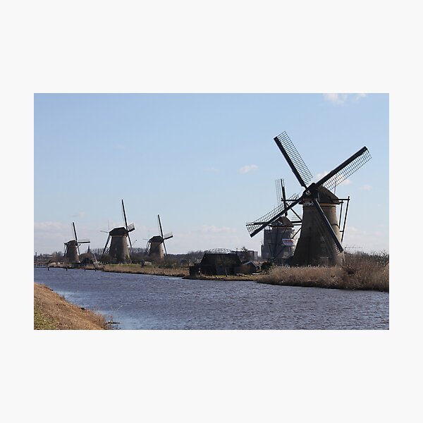 Item preview, Windmills of Kinderdijk 06 designed and sold by DutchLumix.