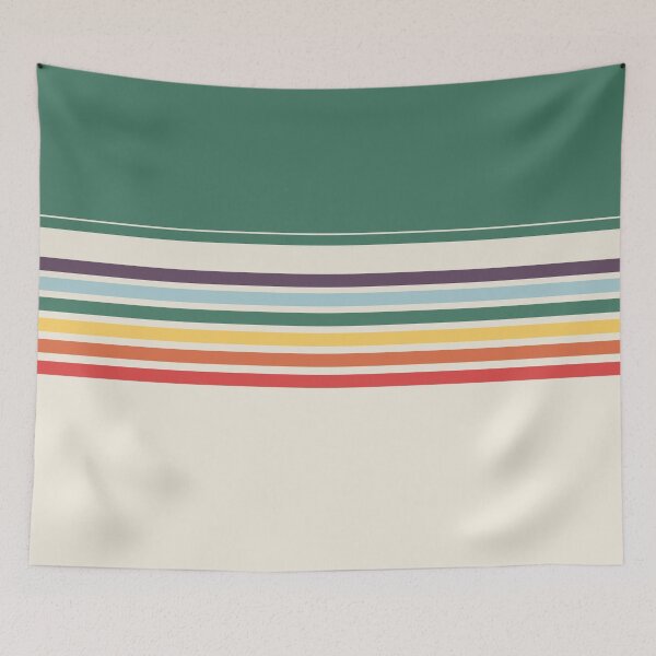 Item preview, Eleanor Good Place Rainbow Stripe designed and sold by LovelyLadybug15.