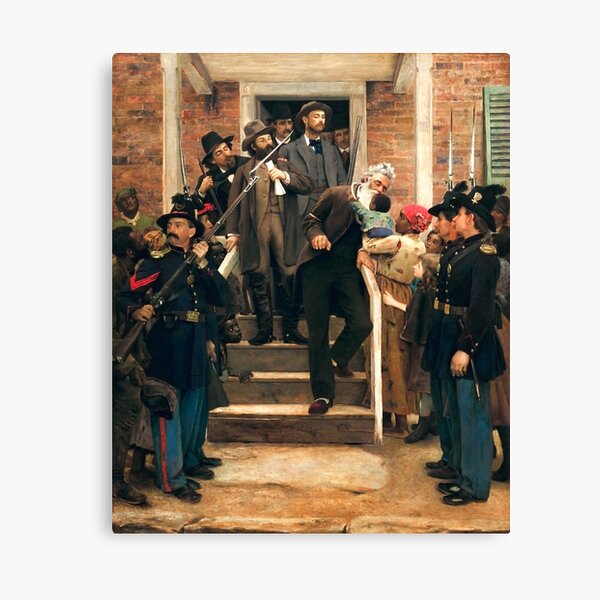 The Last Moments of John Brown - Thomas Hovenden Canvas Print