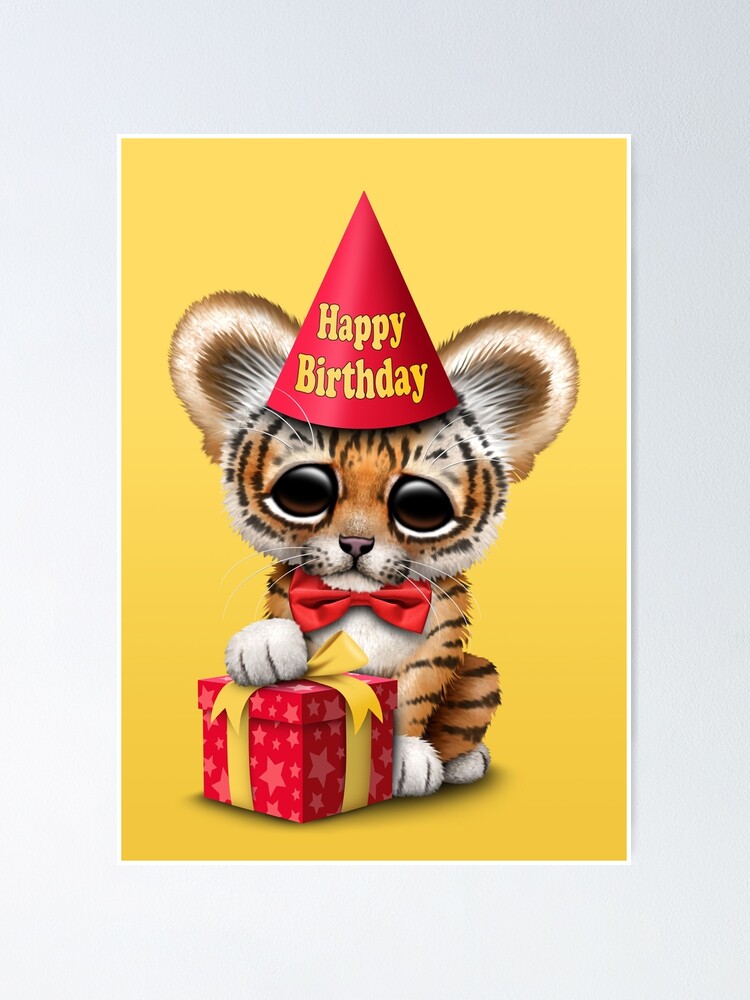 Cute Baby Tiger Cub  Poster for Sale by jeff bartels