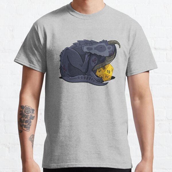 D20 Black Dragon Classic T-Shirt
