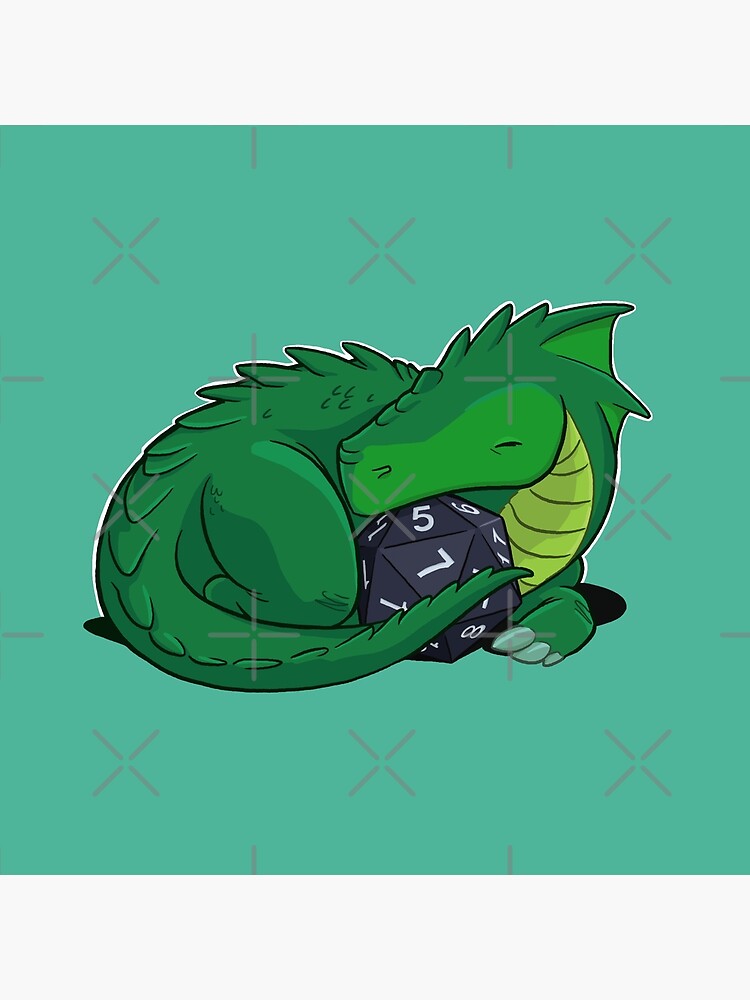 Discover D20 Green Dragon Bag