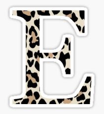 Cheetah Print Epsilon Sticker