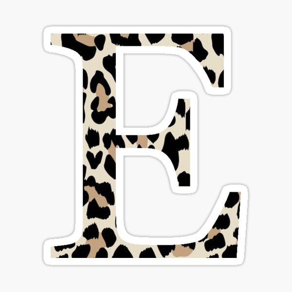 Item preview, Epsilon,E - Cheetah Print / Leopard Print designed and sold by Jessica Schaub.