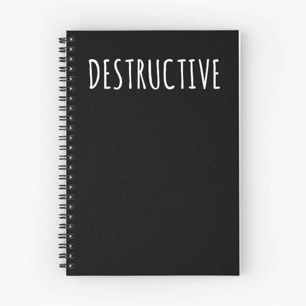 Item preview, DESTRUCTIVE designed and sold by jazzydevil.