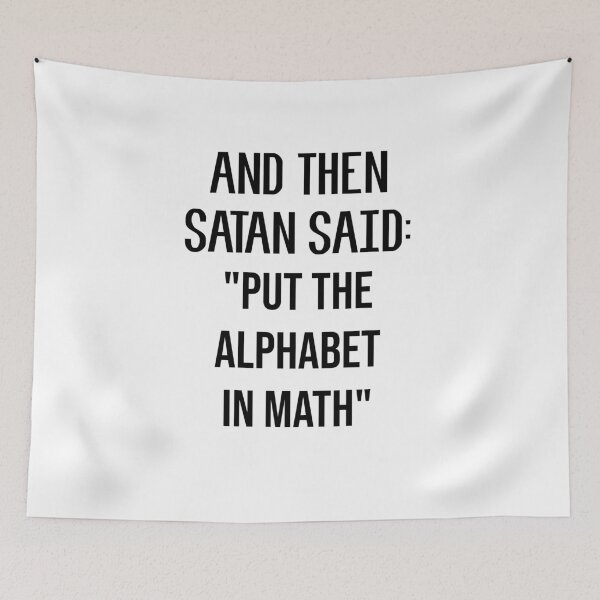 Item preview, Math is hell designed and sold by kailukask.