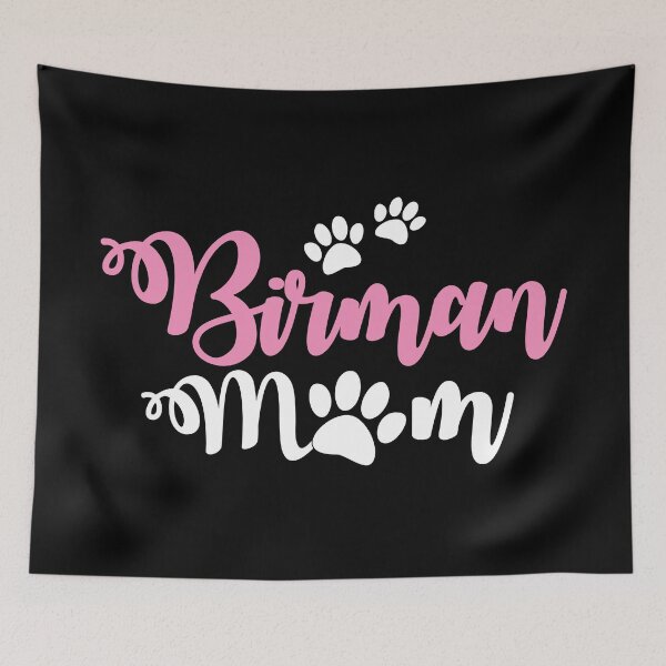 Item preview, Birman CAT mom with cute little paws designed and sold by jazzydevil.