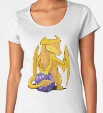 D20 Gold Dragon Women's Premium T-Shirt