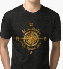 PC Gamer's Compass - "Death is Only the End of the Game" Tri-blend T-Shirt