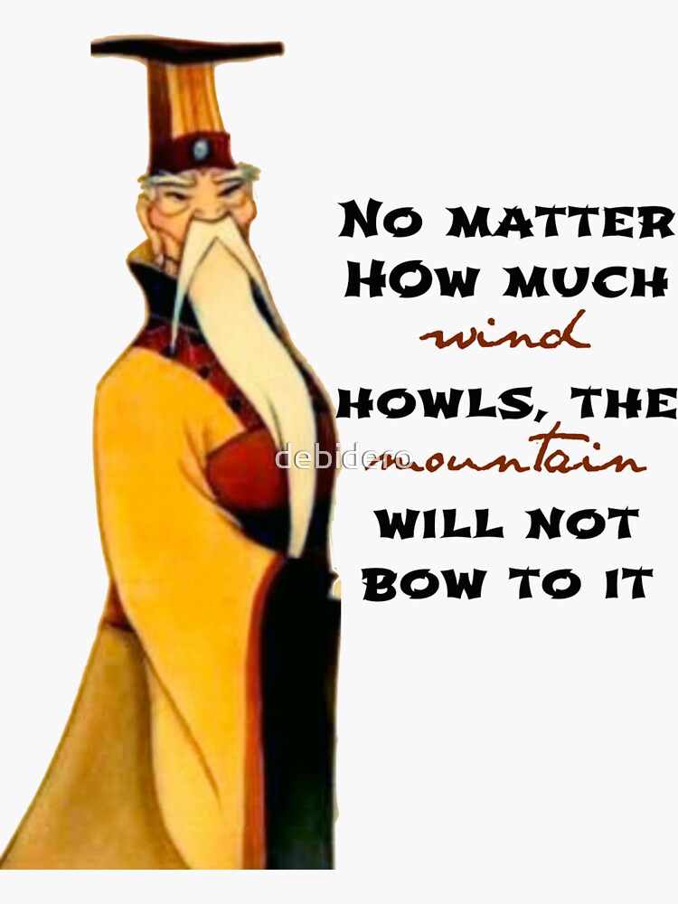 "iconic emperor quote" Sticker for Sale by debidero Redbubble