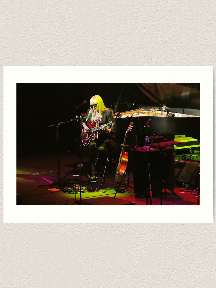 Alternate view of Melody Gardot in concert Art Print