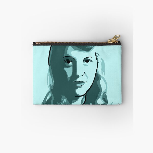 Item preview, Sylvia Plath Blue Green Portrait designed and sold by savantdesigns.
