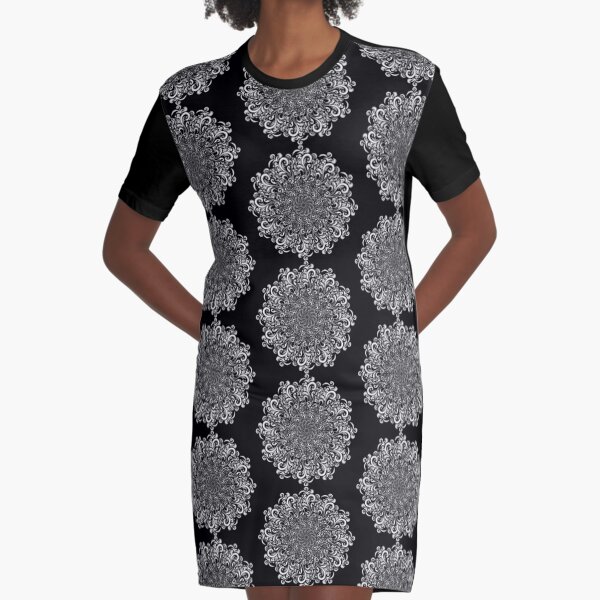Mandala T-Shirt Kleid