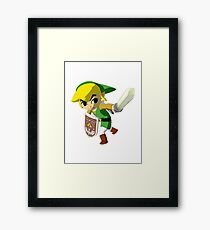 Link Windwaker Framed Print