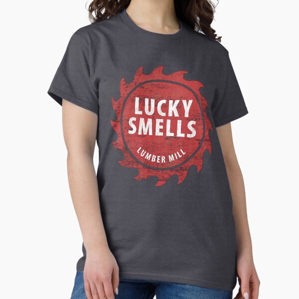Item preview, Lemony Snicket's Series of Unfortunate Events Genuine Lucky Smells Lumber Mill T-shirts and GIfts designed and sold by Robert Diebold.