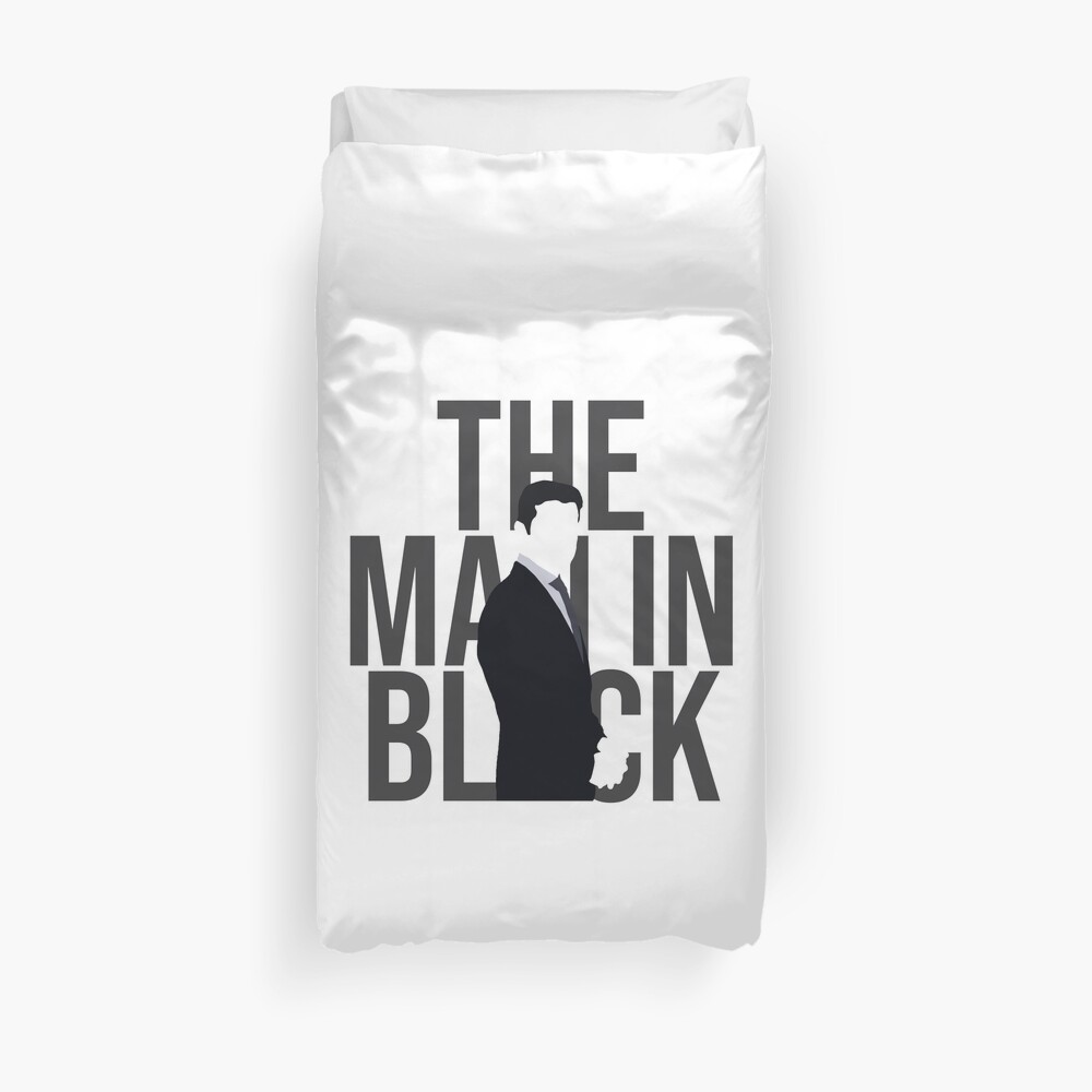 Riverdale The Man In Black Hiram Lodge Duvet Cover By