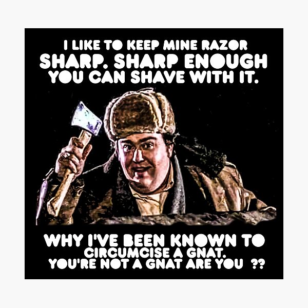 uncle buck print john candy Photographic Print