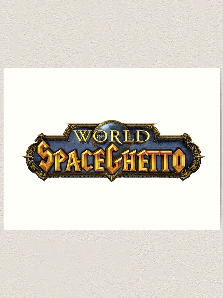 Alternate view of World of SpaceGhetto Art Print