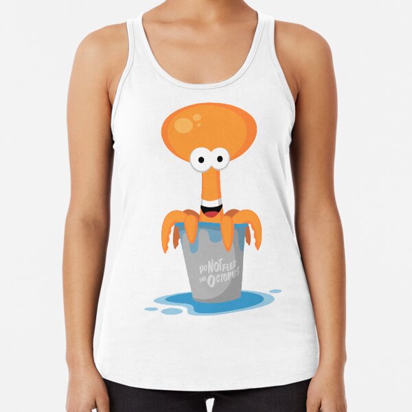 Tako the Octopus Racerback Tank Top