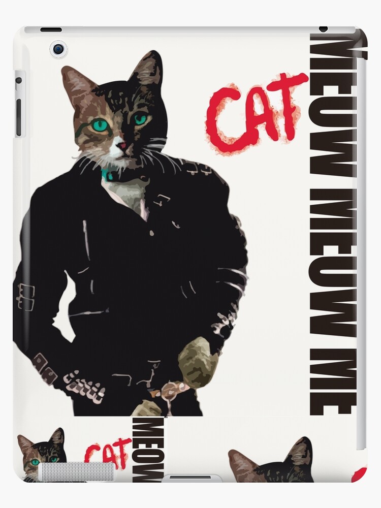 Cat Bad  iPad Case & Skin for Sale by LicencaPoetica