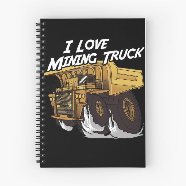 Item preview, I Love Mining Truck designed and sold by damnoverload.