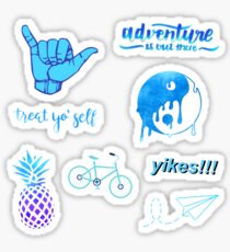 Blue Pack Sticker
