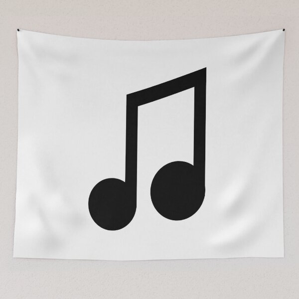 Item preview, Simple black music note designed and sold by jazzydevil.